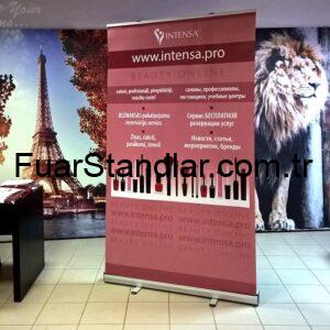 Roll Up Banner Tek Taraflı 120×200