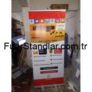 Roll Up Banner Tek Taraflı 80×200