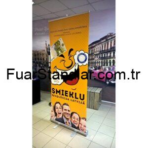 Roll Up Banner Tek Taraflı 85×200