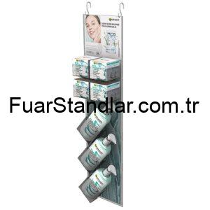 Plastik Çapraz Sergileme Standları - 17