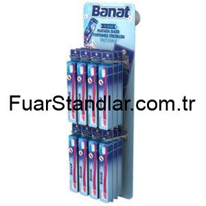 Plastik Çapraz Sergileme Standları - 32