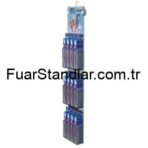Plastik Çapraz Sergileme Standları - 38